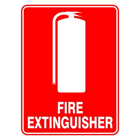 Fire Extinguisher Sign Printable 2023 Calendar Printable