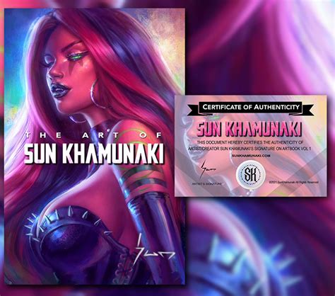 Artbook Vol The Art Of Sun Khamunaki