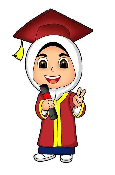 Graduation Cartoon Graduation Pictures Hijab Cartoon Cartoon Boy