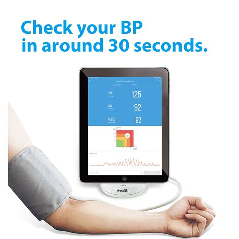 Ihealth Ease Wireless Bluetooth Blood Pressure Monitor Digital Upper