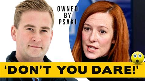 Ill Answer It For You Jen Psaki Destroys Peter Doocy Youtube