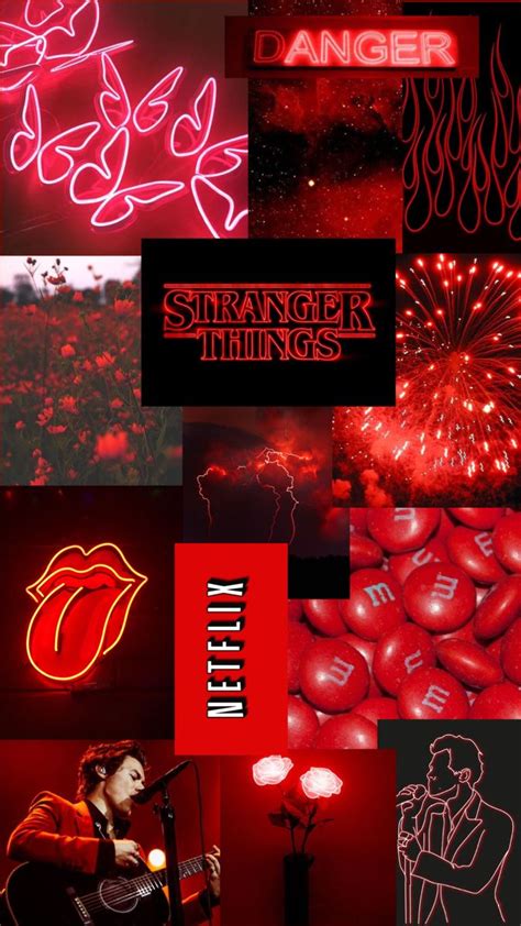 Red Aesthetic Collage