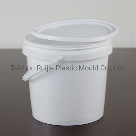 Custom 4l Plastic Injection Molding Bucket Mould China 1 Gallon