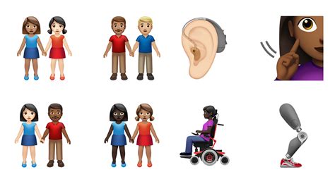 Apple Emoji 2019 Update Features Inclusive Options And New Characters