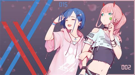 84 Zero Two And Ichigo Wallpaper Picture Myweb