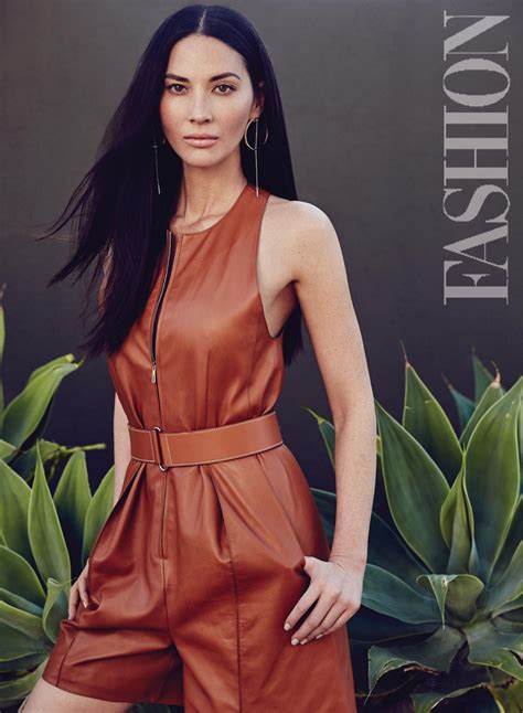 Olivia Munn Fashion Magazine May 2016 Photoshoot