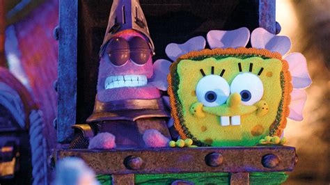 nickalive spongebob squarepants gets spooky stop motion makeover for halloween special