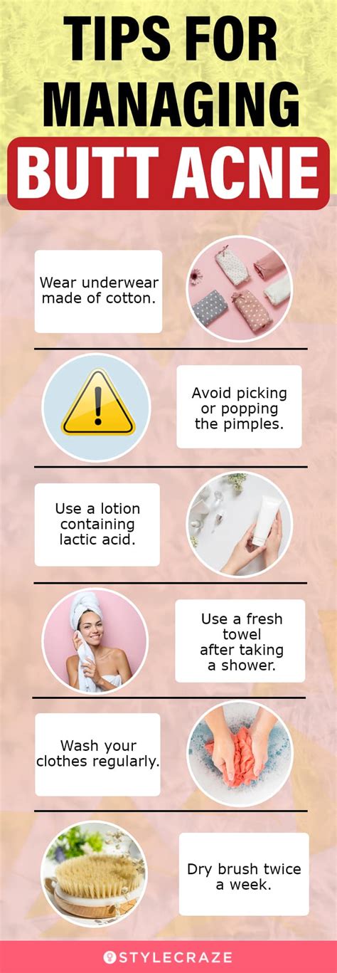 home remedies to get rid of butt acne and prevention tips