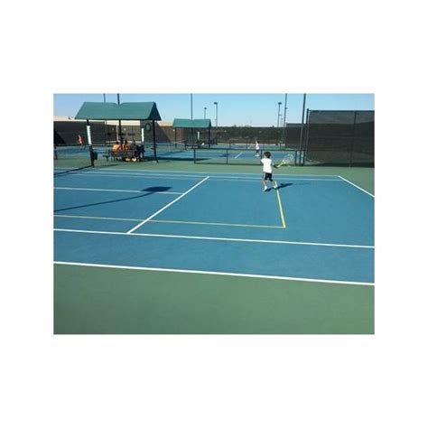 Depending on the region and facility, they have different surfaces. Quick Start Tennis Court Line Tape