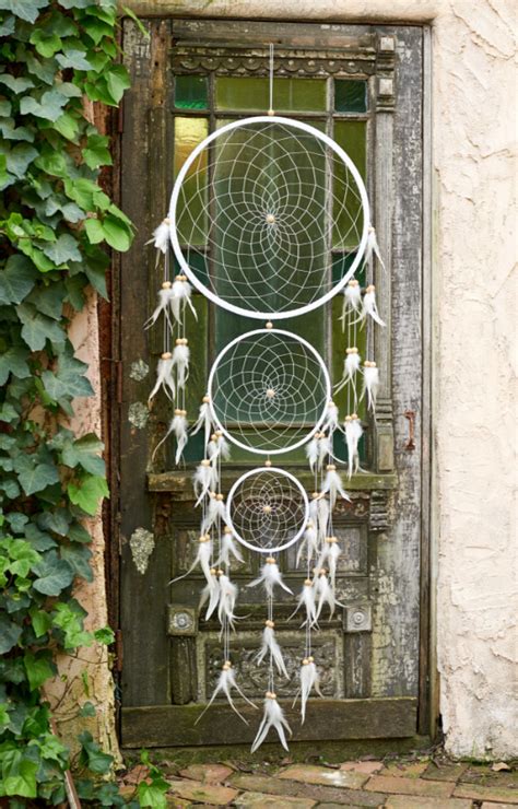 Extra Large White Dreamcatcher Earthboundtrading Dream Catcher