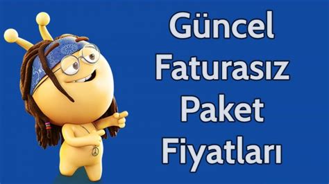Turkcell Faturasız Paket Fiyatları 2022 32 Adet 3 lü Tarife