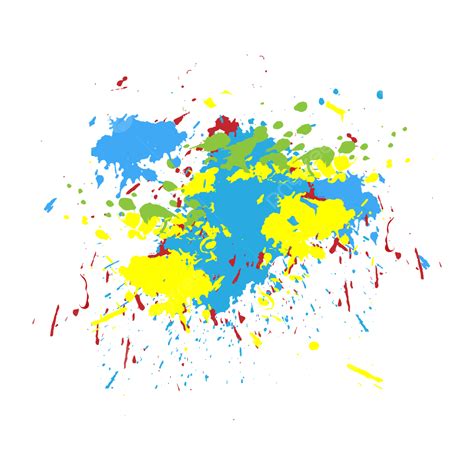 Abstract Paint Splash Vector Design Images Paint Blobs Splash Abstract