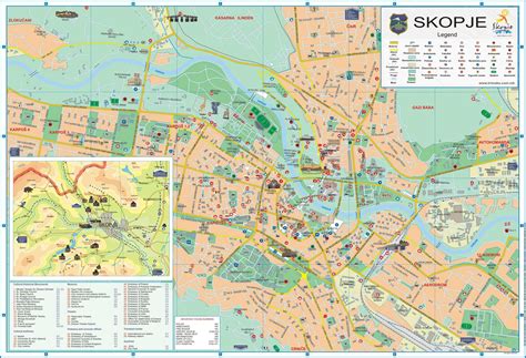 Large Skopje Maps For Free Download And Print High Resolution And