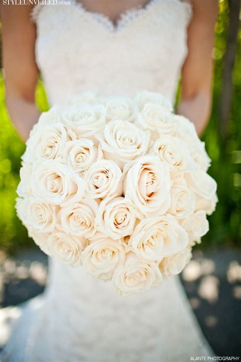 Pin By Amy Horton On Wedding Rose Bridal Bouquet White Rose Bridal