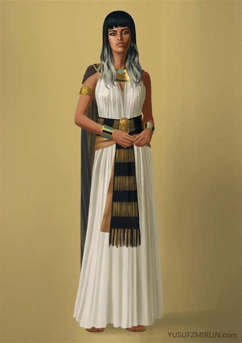 [oc] satiah ancient egyptian high priestess characterdrawing egyptian fashion egyptian