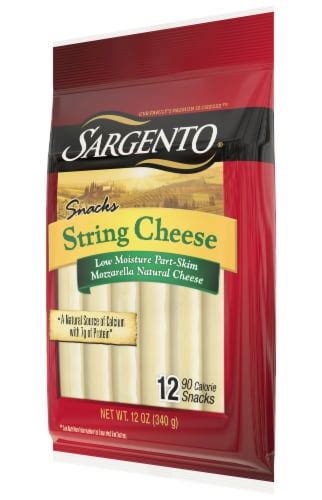 Sargento String Cheese 12 Ct 12 Oz Metro Market