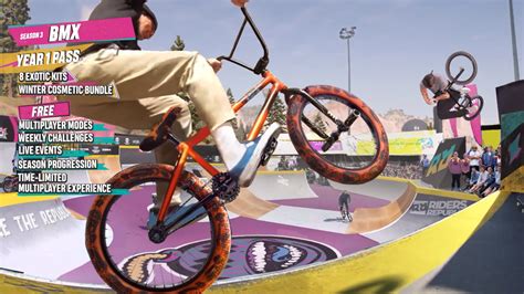 Riders Republic Bmx Career Will Be Exclusive To Season Pass Owners
