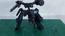 Metal Gear Rex black version Model kit 1/100 Review - YouTube