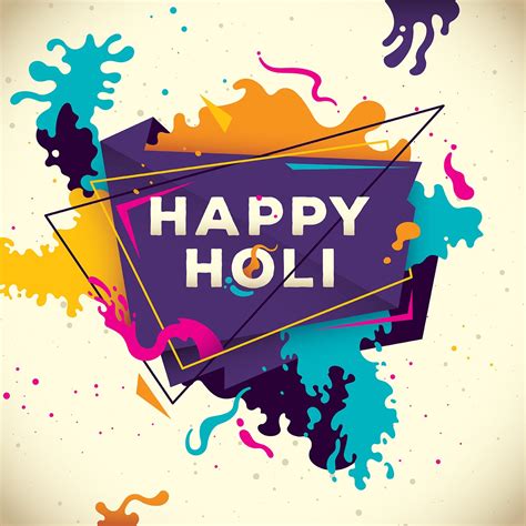 Happy Holi 192288 Vector Art At Vecteezy