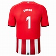 Hombre Fútbol Camiseta Unai Simon #1 Rojo Blanco 1ª Equipación 2021/22 ...