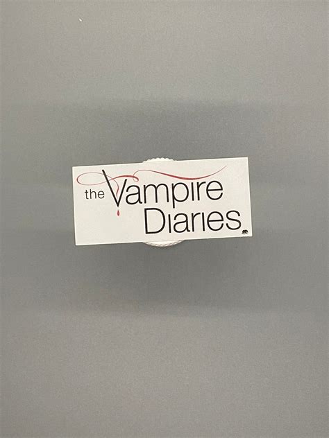 10 Pack The Vampire Diaries Stickers Laminated Stickers Etsy