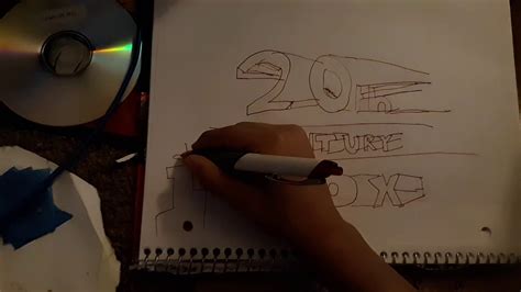How To Draw 20th Century Fox Youtube