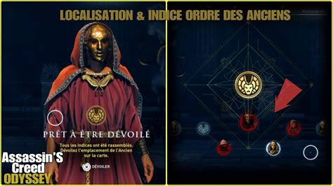 Assassin's Creed Odyssey Culte Des Anciens - ASSASSIN'S CREED ODYSSEY / LOCALISATION & INDICE ORDRE DES ANCIENS