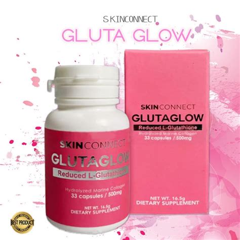 Gluta Glow By Skin Connect Glutathione Collagen Vitamin C Vitamin