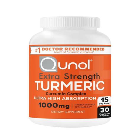 Qunol Extra Strength Turmeric Mg Capsules Ct Turmeric