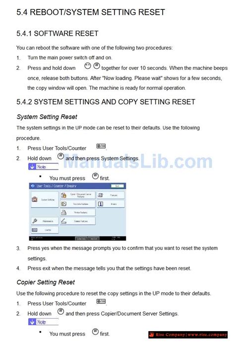 كيفية زيادة حبر الطابعة ريكو. طابعة ريكو Ricoh كيفية عمل اعادة ضبط مصنع Factory Reset ...