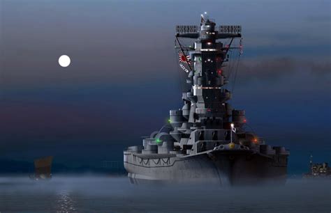Japanese Battleship Yamato C 1945