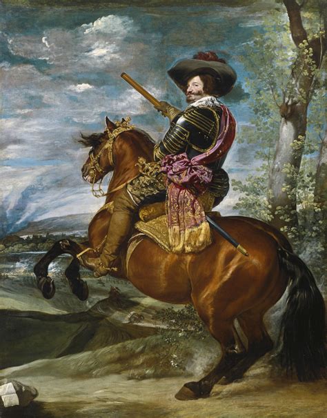 Gaspar De Guzmán Conde Duque De Olivares A Caballo 1636 Velázquez