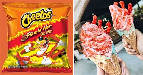 Flamin Hot Cheetos Ice Cream Is An Actual Thing And It Looks Delicious