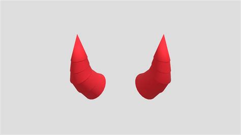 Devil Horns Download Free 3d Model By Wewwuworks Ensigncrusher