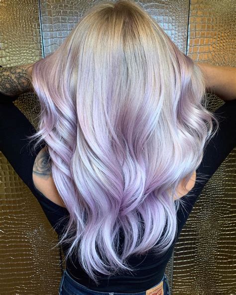 10 Blonde Hair With Lilac Highlights Fashion Style