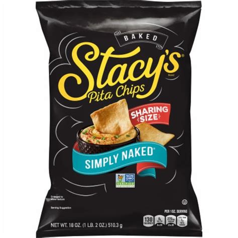 Stacy S Simply Naked Baked Pita Chips Oz QFC