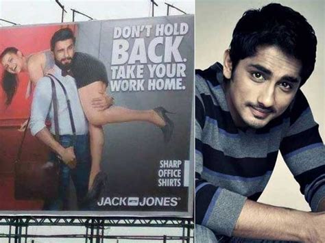 Ranveer Singhs Sexist Ad Pulled Actor Siddharth Leads Twitter Outrage