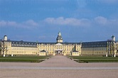 Germany, Baden Wuerttemberg, Karlsruhe,View of Karlsruhe palace ...