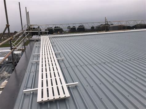 Roof Mounted Walkways Roofing Cladding Building
