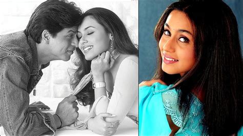 Rani Mukherjee Likes To Romance With Shah Rukh Khan Said My Most