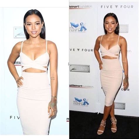 Our Glowing Lady This Week Is Karrueche Spotted At The Mattleinartfoundation Th Annual