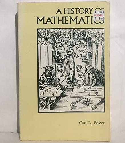 9780471093749 A History Of Mathematics Boyer Carl B 0471093742 Zvab