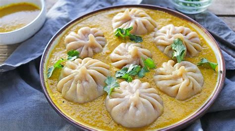 Nepalese Chicken Momo Jhol Recipe Vegan Recipes Momos Recipe Healthy Main