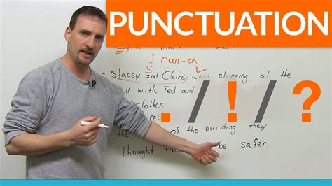 Learn Punctuation Period Exclamation Mark Question Mark Youtube