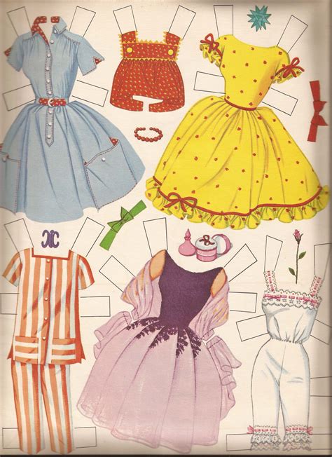 Paper Dolls Vintage Paper Dolls Barbie Paper Dolls E2c