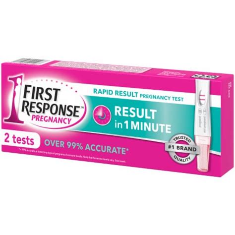 First Response™ Rapid Result Pregnancy Test Kit 2 Ct King Soopers