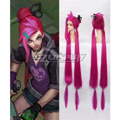 League Of Legends Loose Cannon Slayer Jinx Cosplay Wig COSPLAY IS BAEEE Tap The Pin Now To