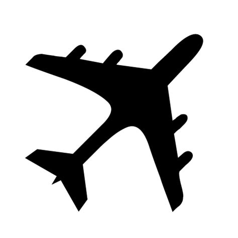 Fileairplane Silhouettepng Wikimedia Commons