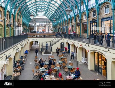 Covent Garden London Shops And Cafes Inside Covent Garden Market