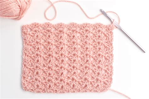How To Crochet V Stitch Shell Pattern